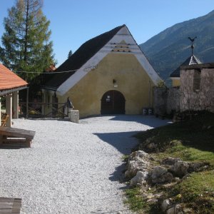 Burg Strechau- Eingangsbereich