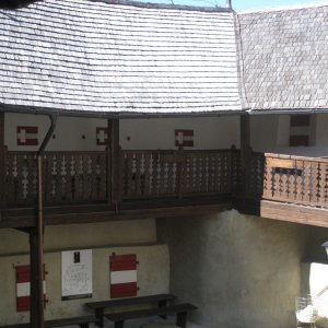 Burg Strechau- Innenhof