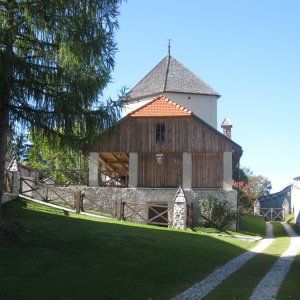 Burg Strechau- Burgareal