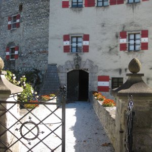 Burg Strechau- Zugang