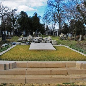 Grabanlage Moriz Benedikt Friedhof in Wien-Simmering