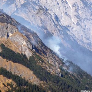 Waldbrand Tirol 20. März 2014