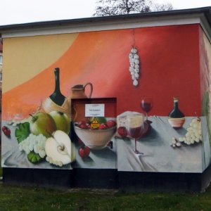 Graffiti im Stadtbild