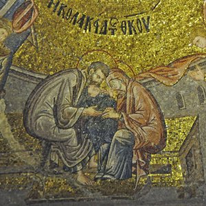 Mosaike der Chora-Kirche in Istanbul