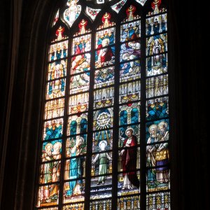 Kirchenfenster St.-Salvator-Kathedrale, Brügge