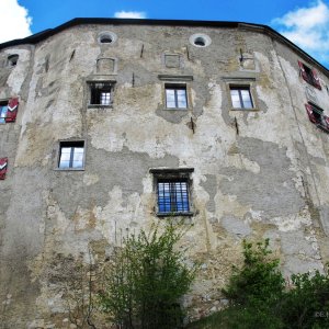 Wohnburg der Burg Plankenstein bei Texing