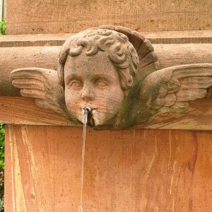 Medium 'Marienbrunnen in Wangen' in der Kategorie 'Brunnen'