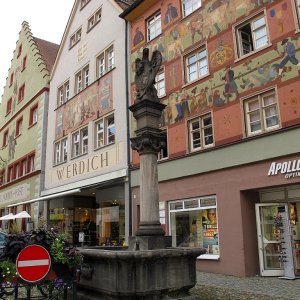 Adler-Brunnen in Wangen