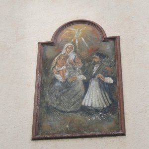 Barockes Haussegensbild