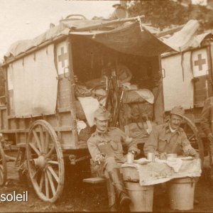 Sanitäter Pause 1. Weltkrieg