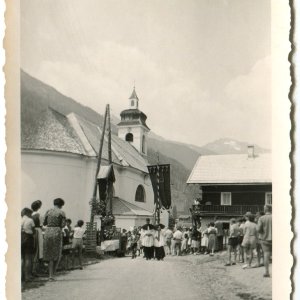 St. Jakob in Defereggen, Patrozinium und Kirchtag 1955