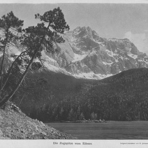 Reise durch das Bayerische Hochland und Tirol um 1910