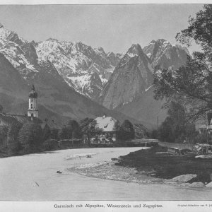 Reise durch das Bayerische Hochland und Tirol um 1910