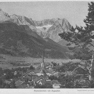 Reise durch das Bayerische Hochland und Tirol um 1910