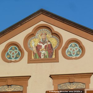 Mosaik Hl. Nikolaus Schmelzergasse