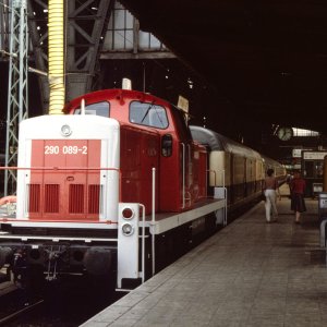DB-Baureihe V 90, Diesellok 290089 Frankfurt Hauptbahnhof