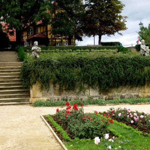 Quedlinburg Schlossberg mit Damenstift