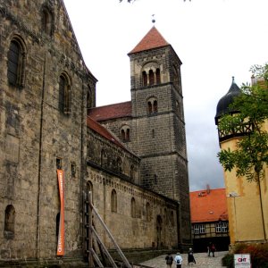 Quedlinburg Schlossberg mit Damenstift