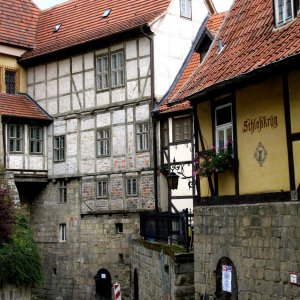 Quedlinburg Schlossberg mit Damenstift