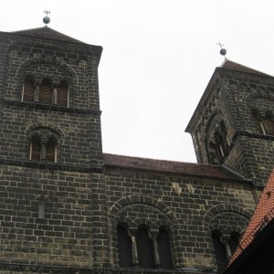 Quedlinburg Schlossberg mit Damenstift