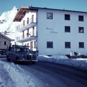 Winter im Paznauntal 1960er-Jahre