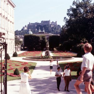 Medium 'Mirabellgarten 1970' in der Kategorie 'Salzburg - Ansichten aus Salzburg'