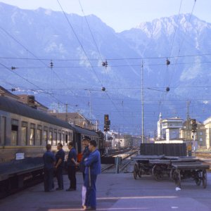 Innsbruck Hauptbahnhof 1963