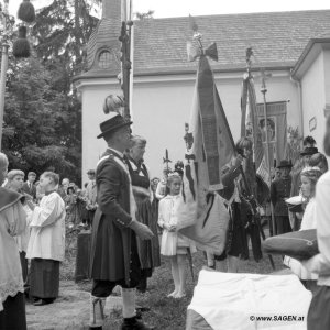 Fahnenweihe Jakobiprozession Sankt Jakob am Thurn