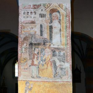 Eligiuslegende in der Stiftskirche von Millstatt