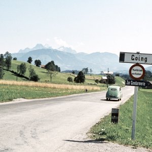 Going am Wilden Kaiser, Abzweigung