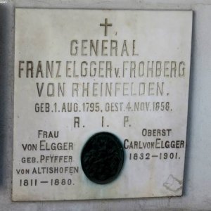 Grabmal von Franz Elgger von Froberg Luzern
