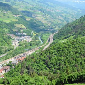 Ausblick Trostburg