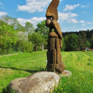 Engel auf Stein