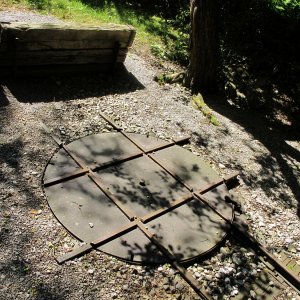 Drehkreuz im Feld-und Industriebahn-Museum in Freiland, Niederösterreich