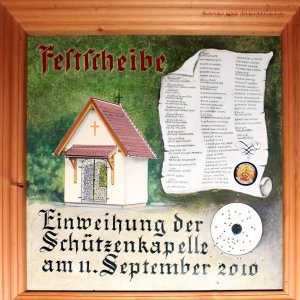 Einweihung der Schützenkapelle