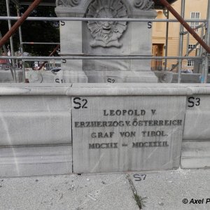 Abbau Leopoldsbrunnen Innsbruck