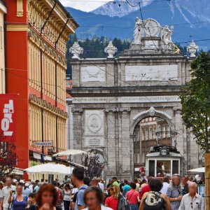 Fußgängerzone in Innsbruck