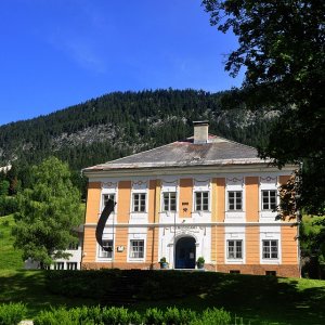 Gemeindeamt, ehem. Gewerkenkaus, Bad Bleiberg (Kärnten)