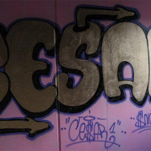 Graffiti von CesarOne der SNC-Crew