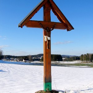 Wegkreuz am Steinwanderweg