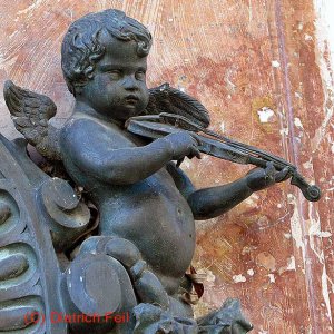 Absam, Kirche: Epitaph für Jakob Stainer