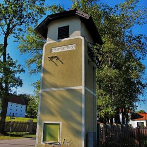 Trafo-Glockenturm in Drösiedl