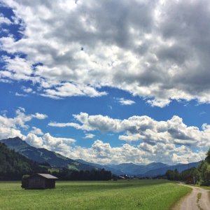 Tiroler Jakobsweg bei Kirchdorf in Tirol