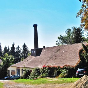 Wirtschaftsgebäude von Schloss Kirchberg an der Wild