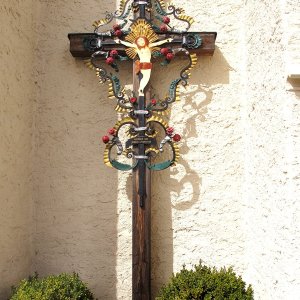 Schmiedeeisenkreuz