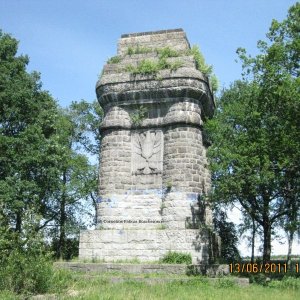 Bismarck Feuersäule von Aumühle