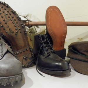 Wanderstiefel aus meinem Fundus. 1930er und 1940er Jahre