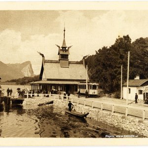 Mondsee Landungsplatz Lokalbahn