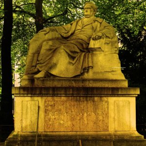das Denkmal für Richard Wagner in München