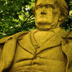 das Denkmal für Richard Wagner in München